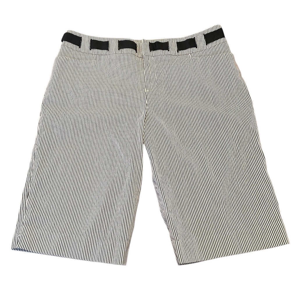INC Seersucker Bermuda Shorts